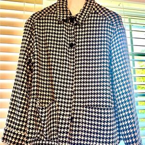 Karen Kane Houndstooth Jacket